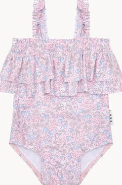 One Pieces^Huxbaby Girls Bluebell Floral Frill One Piece Blossom
