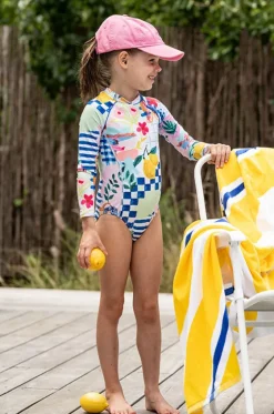 Rashies & Sunsuits^Minihaha Girls Camille Sunsuit Multi