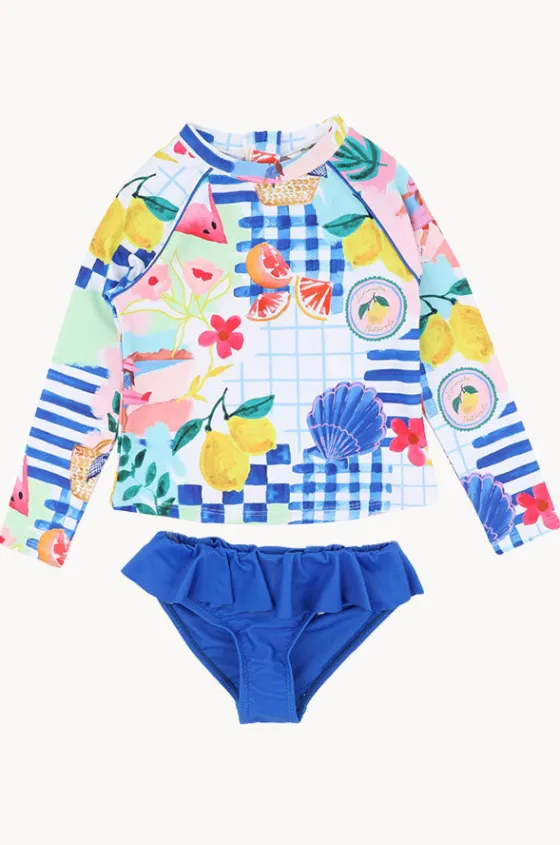 Rashies & Sunsuits^Minihaha Girls Camille Suntop Set Multi