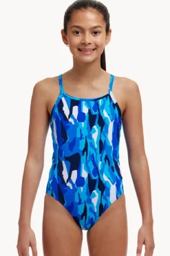One Pieces^Funkita Girls Diamond Back One Piece Chaz michael
