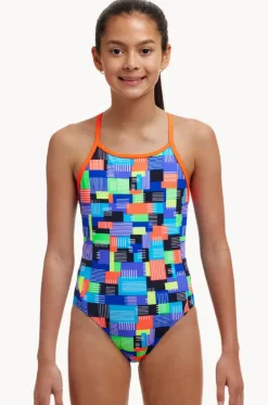 One Pieces^Funkita Girls Diamond Back One Piece Chip set
