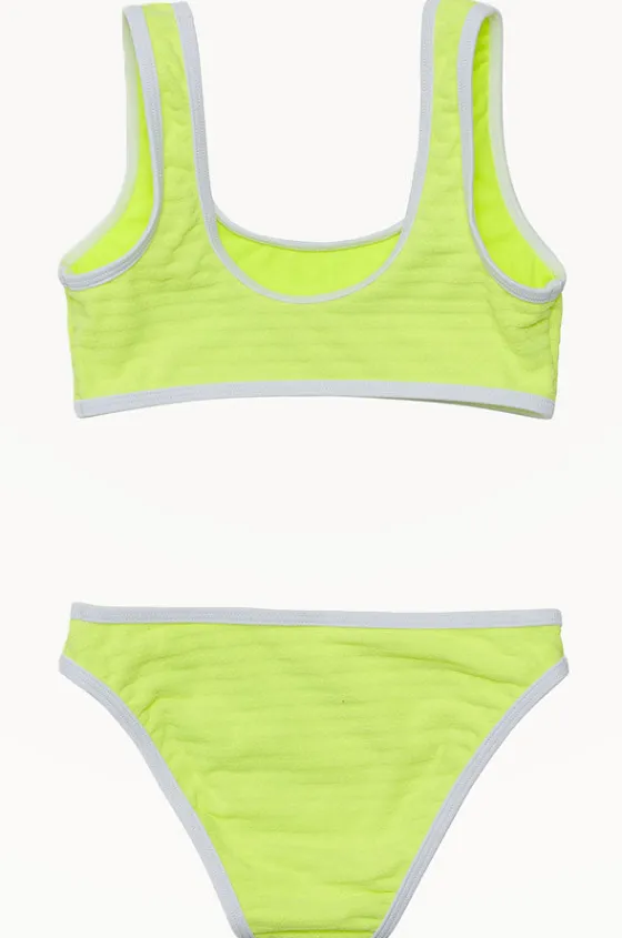 Bikini Sets^Snapper Rock Girls Zest Crop Set Citron