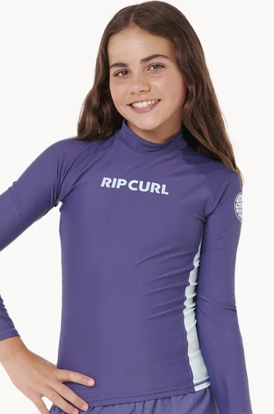 Rashies & Sunsuits^Rip Curl Girls Classic Surf Long Sleeve Suntop Navy