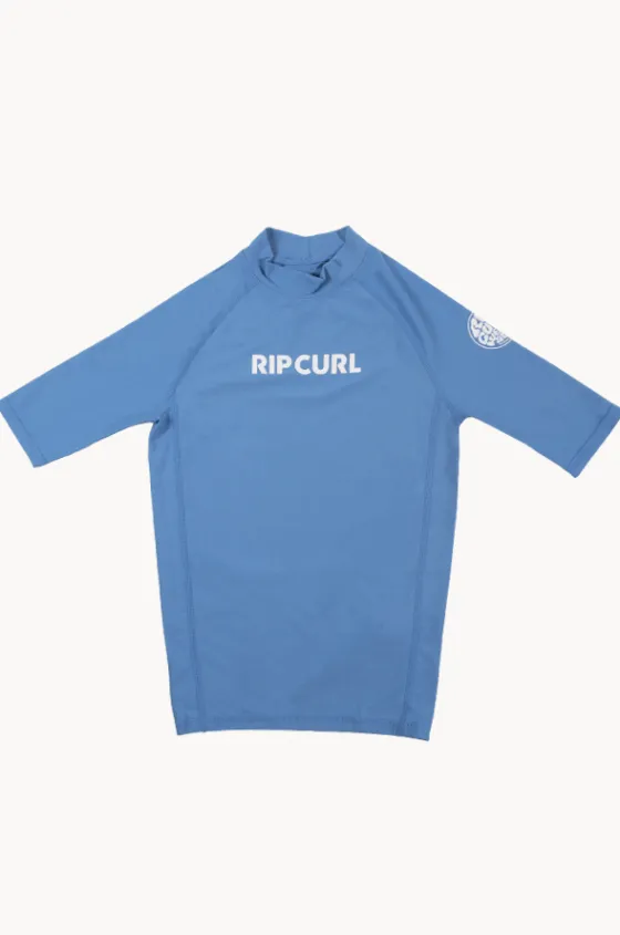 Rashies & Sunsuits^Rip Curl Girls Classic Surf Short Sleeve Suntop Bright blue