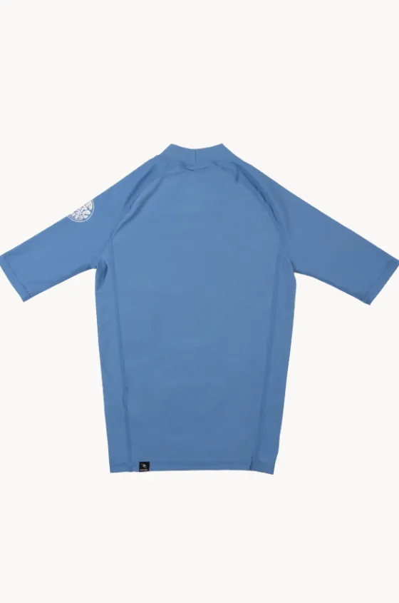 Rashies & Sunsuits^Rip Curl Girls Classic Surf Short Sleeve Suntop Bright blue