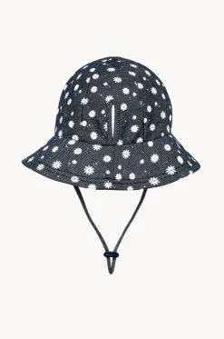Hats^Bedhead Girls Dani Ponytail Bucket Hat Dark Navy
