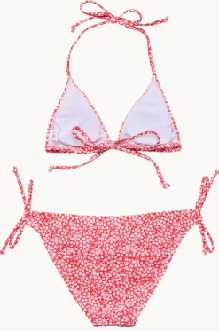 Bikini Sets^Snapper Rock Girls Ditsy Bloom Tri Set Red