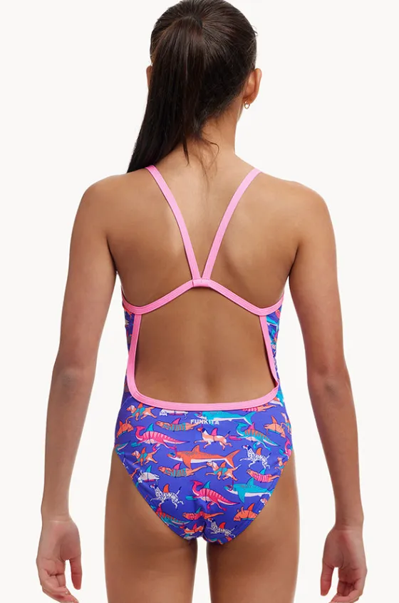 One Pieces^Funkita Girls Single Strap One Piece Doggie paddle