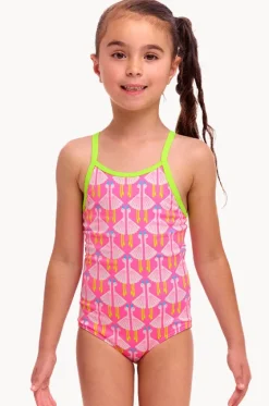One Pieces^Funkita Girls Duck Duck Goose One Piece Pink/white