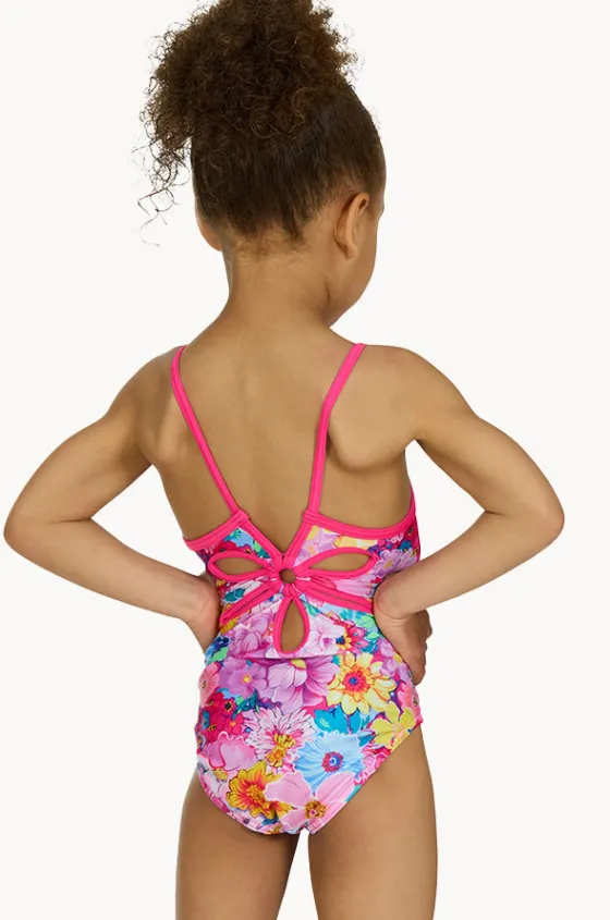 One Pieces^Zoggs Girls Eden Yaroomba Floral One Piece Pink/multi