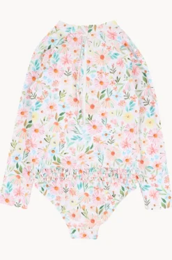 Rashies & Sunsuits^Minihaha Girls Eliana Sunsuit Blue/Natural