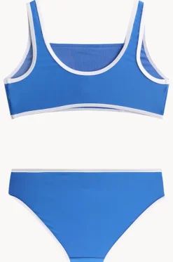 Bikini Sets^Seafolly Girls Girls Essentials Crop Set Azure