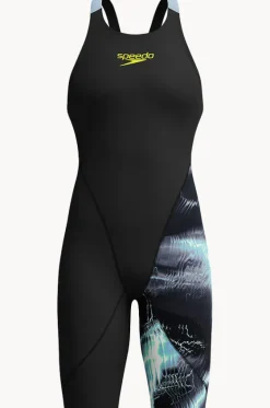 Fastskin Racing Suits|Legsuits^Speedo Girls Fastskin Lzr Ignite Kneeskin BLACK
