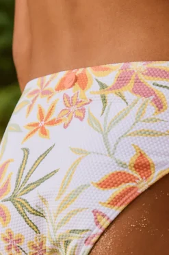 Bikini Sets^Roxy Girls Floral Horizon Bralette Set WHITE