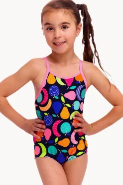 One Pieces^Funkita Girls Fruit Salad One Piece Navy/multi