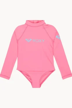 Rashies & Sunsuits^Roxy Girls Heater Long Sleeve Sunsuit Pink