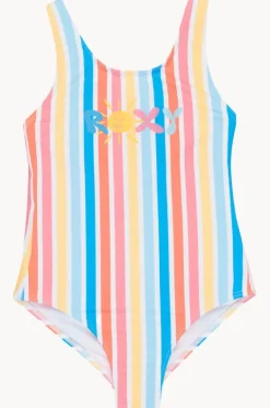 One Pieces^Roxy Girls Holy Stripe One Piece Blue/Natural