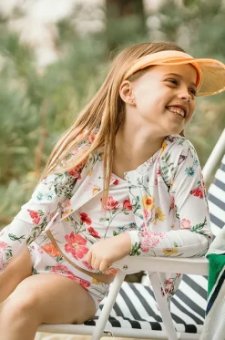 Rashies & Sunsuits^Minihaha Girls Ivy 3 Piece Set Blue/Natural