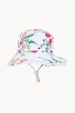 Hats^Minihaha Girls Ivy Swim Hat Blue/natural