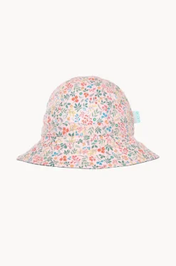 Hats^Acorn Girls Juliette Wide Brim Sunhat Pink/multi