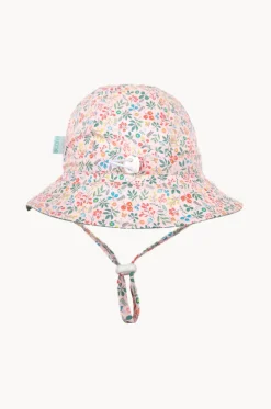 Hats^Acorn Girls Juliette Wide Brim Sunhat Pink/multi