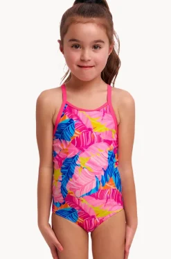 One Pieces^Funkita Girls Just Jungle One Piece Pink/blue