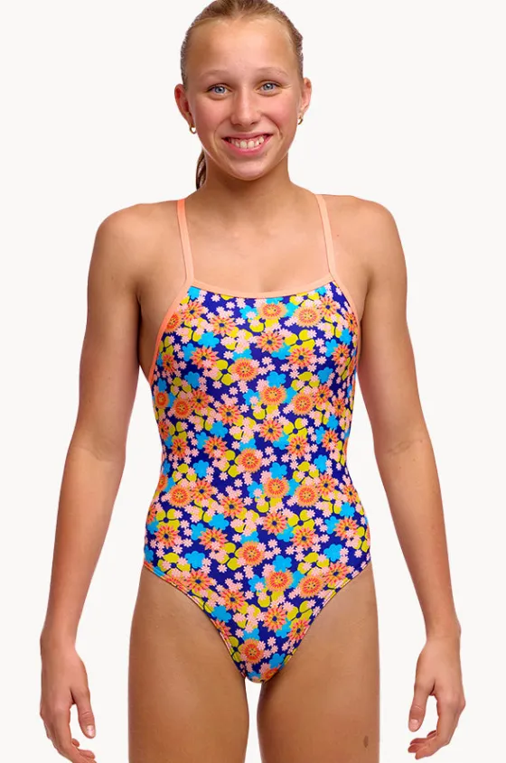 One Pieces^Funkita Girls Killer Flowers Tie Me Tight One Piece Multi