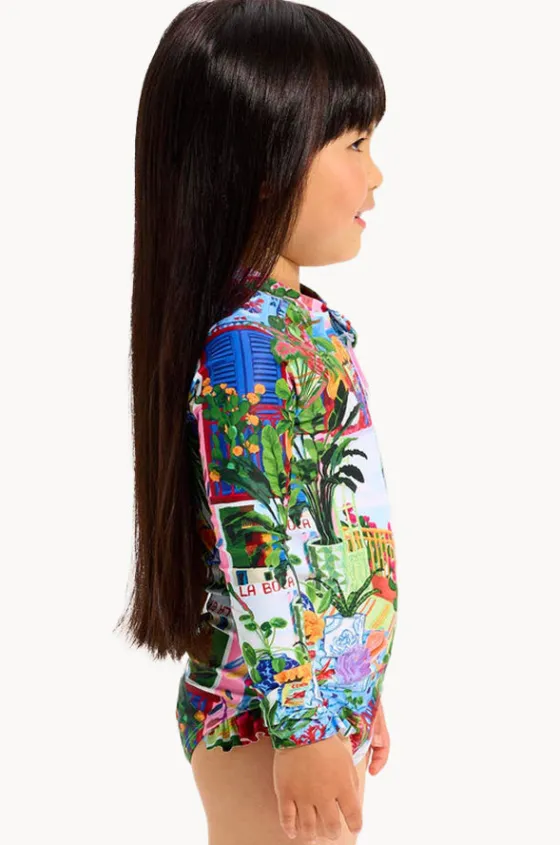 Rashies & Sunsuits^Seafolly Girls Girls La Boca Zip Sunsuit Multi