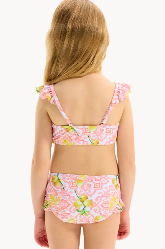 Bikini Sets^Seafolly Girls Girls Tile Crop Set Lemon