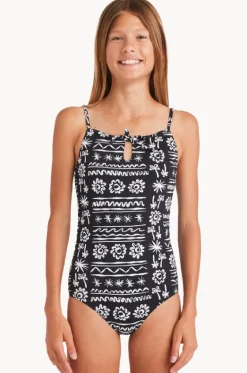 One Pieces^Billabong Girls Lost On You One Piece BLACK