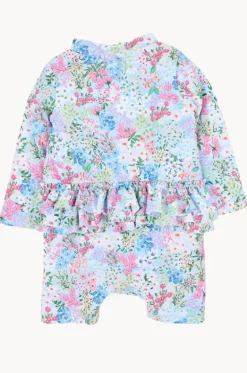 Rashies & Sunsuits|Rashies & Sunsuits^Minihaha Girls Lula Boyleg Sunsuit Blue/Multi