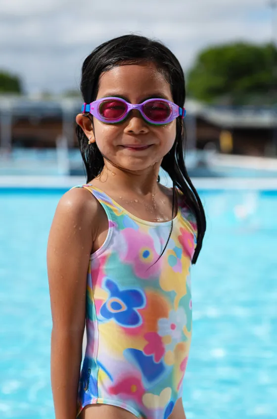 One Pieces^Zoggs Girls Maisie Scoopback One Piece Multi