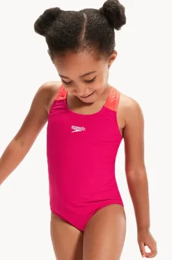 One Pieces^Speedo Girls Medalist One Piece Pink