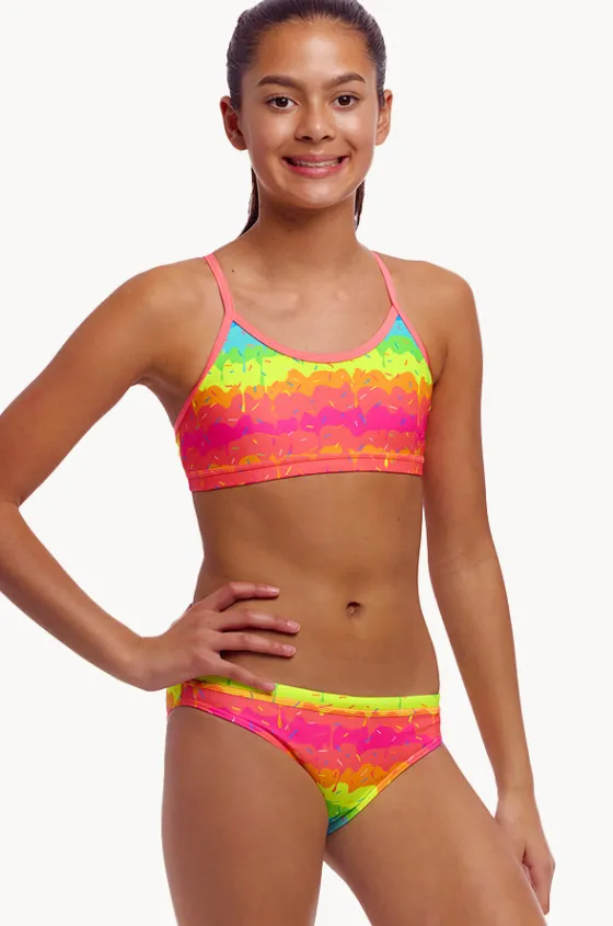 Bikini Sets^Funkita Girls Melting Mayhem Crop Set Multi