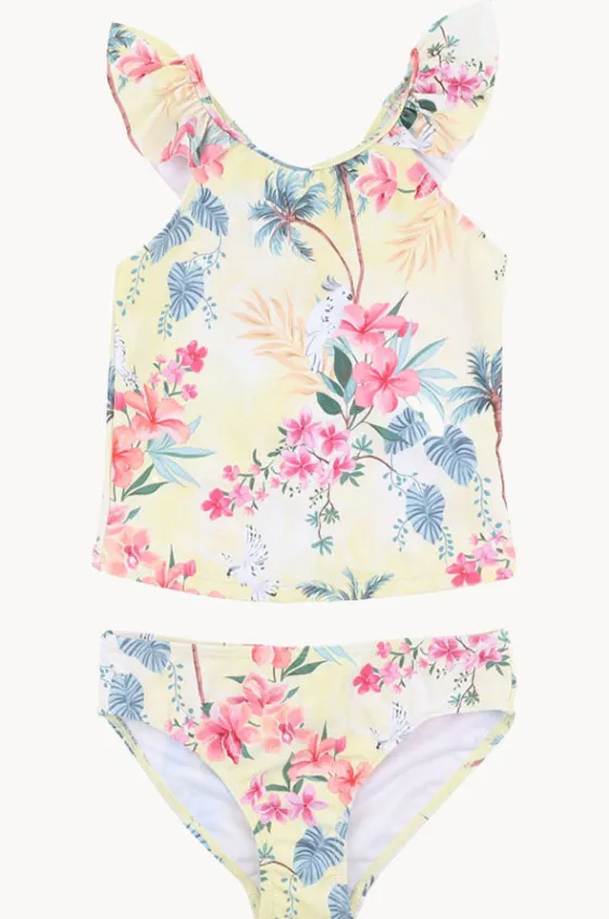 Tankini Sets^Minihaha Girls Milana Tankini Set Yellow