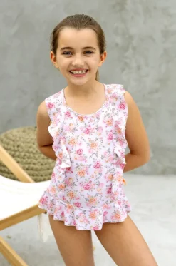 One Pieces^Salty Ink Girls Miss Rosie One Piece Pink