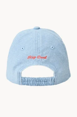 Hats^Rip Curl Girls Mixed 6 Panel Cap Denim