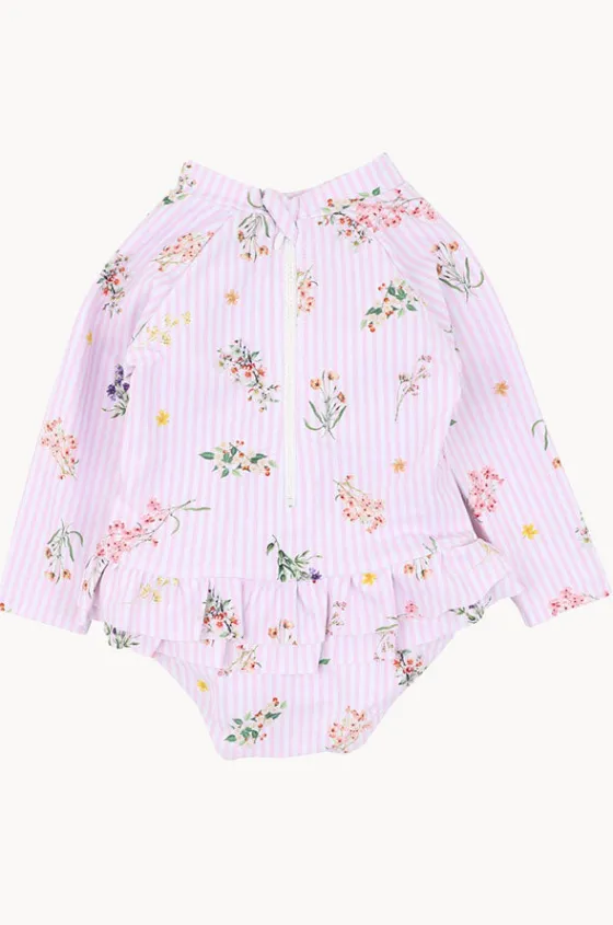 Rashies & Sunsuits^Minihaha Girls Myra Sunsuit Pink/Multi