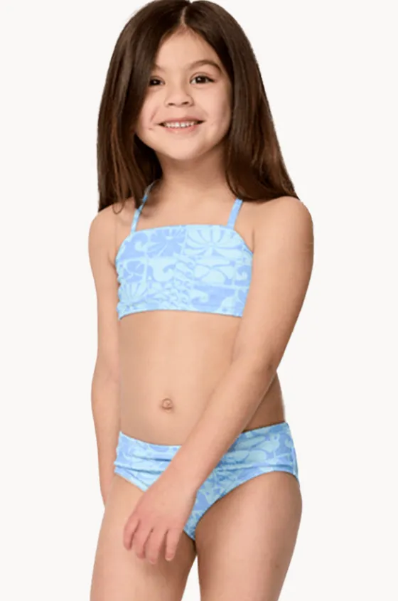 Bikini Sets^Rip Curl Girls Oceanic Rib Crop Set Teal