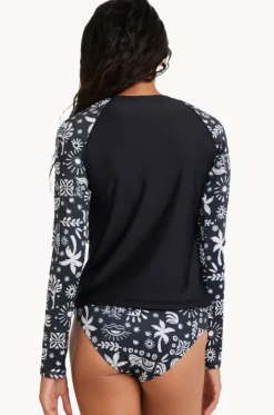 Rashies & Sunsuits^Billabong Girls Paradise Stamp Suntop Set Black