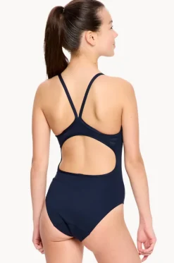 Period Swimwear|One Pieces^Modibodi Girls Performance One Piece Navy