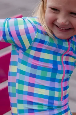 Rashies & Sunsuits^Milky Girls Picnic Check Sunsuit Multi