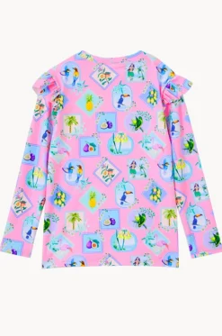 Rashies & Sunsuits^Milky Girls Resort Suntop Pink