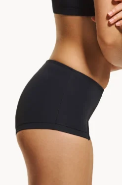 Period Swimwear^Love Luna Girls Plain Boyleg BLACK