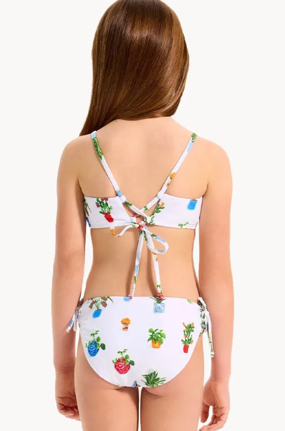 Bikini Sets^Seafolly Girls Girls Playa Bonita Crop Set WHITE