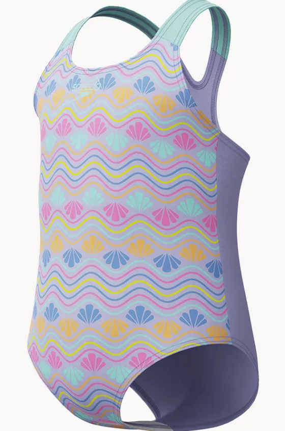 One Pieces^Speedo Girls Print One Piece Lavender