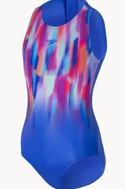 One Pieces^Speedo Girls Printed Hydrasuit One Piece Cobalt