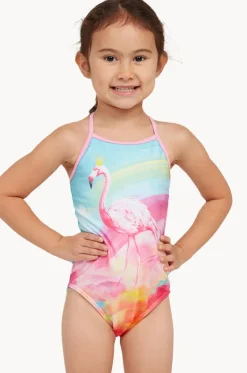 One Pieces^Zoggs Girls Queeningo Cross Back One Piece Multi
