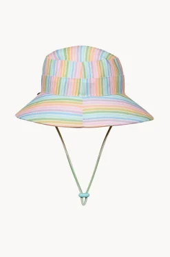 Hats^Bedhead Girls Rainbow Classic Bucket Sunhat Multi