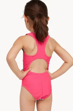 One Pieces^Zoggs Girls Rainbow Haze Action Back One Piece Pink/multi